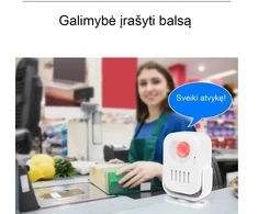 Rankšluostis Praėjimo skambutis (galima įrašyti balsą)