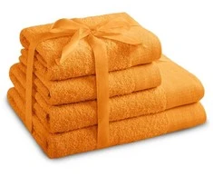 AmeliaHome Rankšluosčių rinkinys, 100% medvilnė, 50x100 cm (2 vnt.), 70x140 cm (2 vnt.)