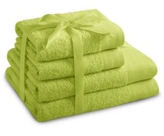 Rankšluostis Rankšluosčių rinkinys 2 vnt. 70x140 ir 2 vnt. 50x100 žalsvos spalvos