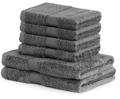 Rankšluostis Rankšluosčių rinkinys 2 vnt. 70x140 ir 4 vnt. 50x100 pilki