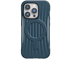 Raptic X-Doria Clutch dėklas iPhone 14 Pro su MagSafe galiniu dangteliu, mėlynas