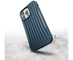 Raptic X-Doria Clutch dėklas iPhone 14 Pro galinis dangtelis mėlynas