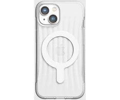 Raptic X-Doria Clutch dėklas iPhone 14 su MagSafe galiniu dangteliu skaidrus