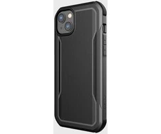 Raptic X-Doria Fort dėklas iPhone 14 Plus su MagSafe šarvuotu dangteliu, juodas