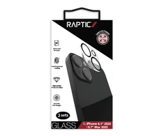 Raptic X-Doria Camera Apsauginis stiklas telefono kamerai 2x Apple iPhone 14 tempered glass for camera camera lens