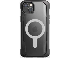Raptic X-Doria saugus dėklas iPhone 14 Plus su MagSafe šarvuotu dangteliu, juodas