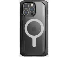 Raptic X-Doria saugus dėklas iPhone 14 Pro Max su MagSafe šarvuotu dangteliu, juodas