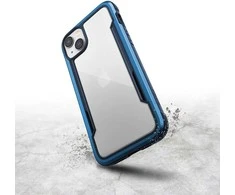 Raptic X-Doria Shield dėklas iPhone 14 Plus šarvuotas dangtelis mėlynas