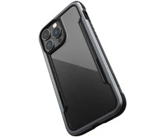 Raptic X-Doria Shield dėklas iPhone 14 Pro Max šarvuotas dangtelis juodas