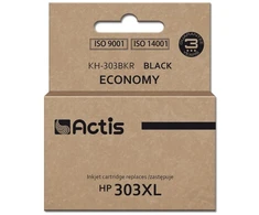 Rašalo kasetė - Actis KH-303BKR HP 303XL Juodas