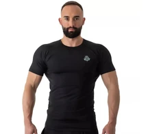 Rashguard, juoda, trumpos rankovės, BlackRS - S