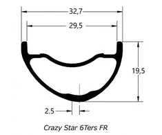 Ratlankis 29" Duke Crazy Star 6ters FR
