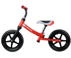Raudonas balansinis dviratukas KINDERLINE