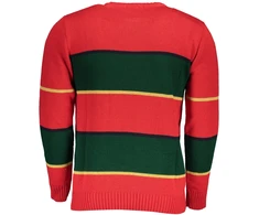 Raudonas SWETER MĘSKI WIELKIEGO AMERYKAŃSKIEGO
