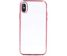 Devia Raudonas TPU telefono dėklas iPhone XS/X (5,8")