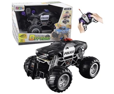 Lean Toys Nuotoliniu būdu valdomas policijos visureigis RC 1:16