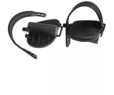 Reabilitacijos pedalai PVC 9/16'' juodi