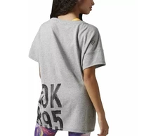 Reebok Faves pilki marškinėliai
