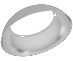 Reflektorius, skirtas LED UFO šviestuvui HIGH BAY COMPACT GEN 2 120W, sidabro sp., 2 vnt. komplekte