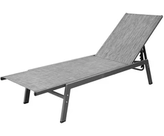 Reguliuojamas sodo gultas HECHT SOFIA LOUNGER, aliuminis