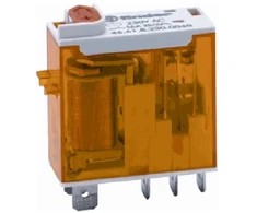 Relė 1 grupė 46 serijos Finder 466180240054 (24V AC, 16A/250VAC, TEST mygtukas, LED indikacija)
