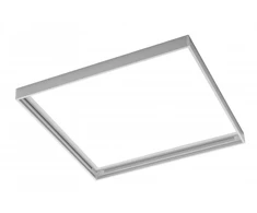 Rėmas LED plokščių 60x60 cm (TYPU KING, PRINCE, INNOVO) paviršiniam montavimui, be varžto