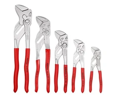Replių-raktų komplektas KNIPEX, 5 vnt., 125–300 mm
