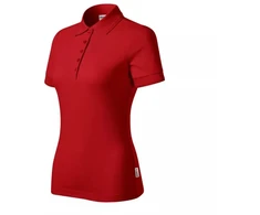 Reserve moteriški polo marškiniai (Raudona (Prekės ženklo etiketė))