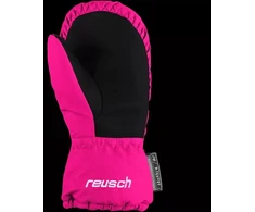 Reusch Olly R-TEX® XT pirštinės, vaikiškos slidinėjimo pirštinės, su lipduku, neperšlampamos, su pašiltinimu, rožinės (61/85/588/3350)