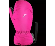 Reusch Olly R-TEX® XT pirštinės, vaikiškos slidinėjimo pirštinės, su lipduku, neperšlampamos, su pašiltinimu, rožinės (61/85/588/3350)