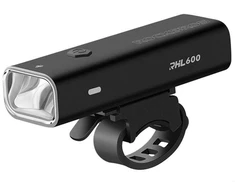 RHL600 priekinis dviračio žibintas juodas Rockbros
