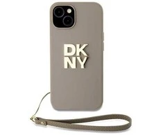 Dėklas riešo dirželio dėkliukas su logotipu, skirtas iPhone 15 / 14 / 13“ – smėlinis
