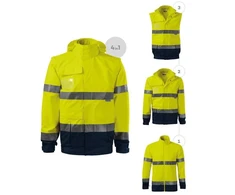 Rimeck HV Guard 4 in 1 M MLI-5V297 Fluorescentinė geltona striukė