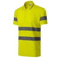 Rimeck HV Runway M polo marškinėliai MLI-2V997, fluorescencinė geltona