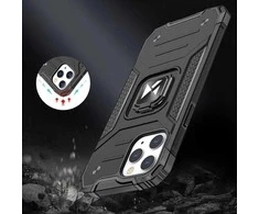 Wozinsky Ring Armor Apple iPhone 14 Pro armored magnetic holder ring dėklas telefonui raudonos spalvos