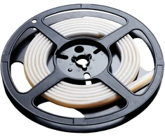 Rinkinys - 8W/m LED COB juosta, 24V, 3000K, IP65, 5m, su maitinimo šaltiniu ir nuotolinio valdymo pulteliu