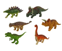 Dinozaurų kūrybinis rinkinys Lean Toys