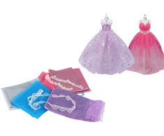 Kūrybinis meno rinkinys suknelių kūrybai Lean Toys