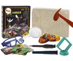 Lean Toys Archeologinis rinkinys vaikams su vabzdžiais gintare