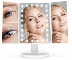Rio MMFD-WH-EU/1,3 LED kosmetinis veidrodis su jutikliniu valdymu, baltas