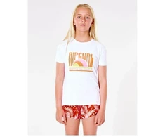 RIP CURL Marškinėliai "Surf Revival" - Mergaitei - balti