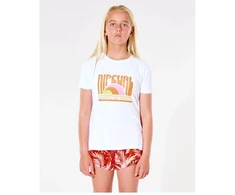 RIP CURL Marškinėliai "Surf Revival" - Mergaitei - balti