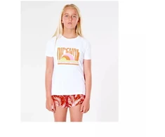 RIP CURL Marškinėliai "Surf Revival" - Mergaitei - balti