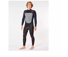 RIP CURL Omega 53Gb Bz kostiumas ilgomis rankovėmis ir kojomis - juodas