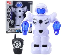 Lean Toys Interaktyvus RC robotas su nuotolinio valdymo pultu, 27.5 x 20 x 9 cm