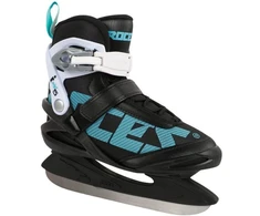 Roces ICY 5 moteriškos pačiūžos juodos, baltos ir mėlynos 450737 001