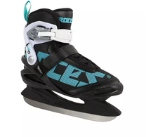 Roces ICY 5 moteriškos pačiūžos juodos, baltos ir mėlynos 450737 001
