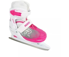 Roces Jokey Ice X pačiūžos baltos ir rožinės 450746 001