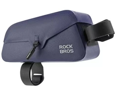 Rockbros 30120122006 Vandeniui atsparus dviračio rėmo krepšys su magnetiniu užsegimu, 0.9L - Mėlynas
