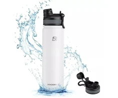 Rockbros 35210029007 terminis butelis, baltas, 1000ml